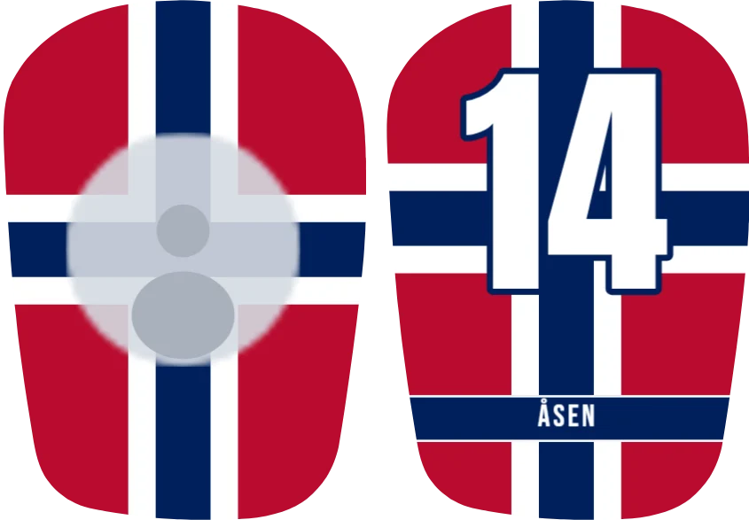 Leggskinn Flagget